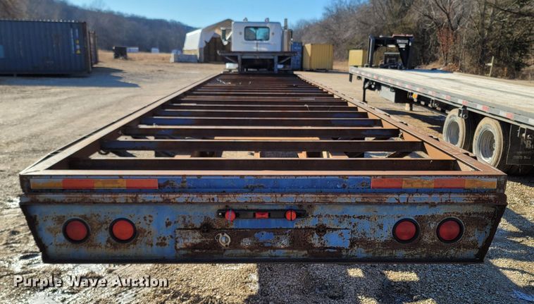 image for item ME9047 1995 West Wind Trailers  drop deck equipment trailer
