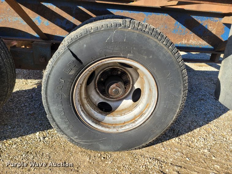 image for item ME9047 1995 West Wind Trailers  drop deck equipment trailer