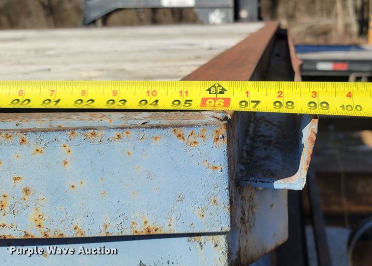 image for item ME9047 1995 West Wind Trailers  drop deck equipment trailer