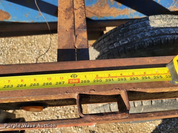 image for item ME9047 1995 West Wind Trailers  drop deck equipment trailer