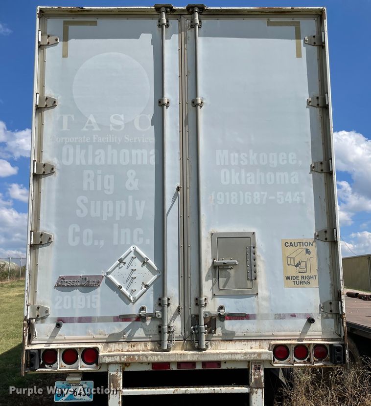 image for item MJ9067 1997 Great Dane dry van trailer