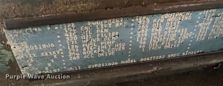 image for item MM9117 Detroit Diesel 8V92  engine