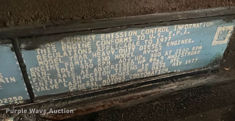 image for item MM9117 Detroit Diesel 8V92  engine