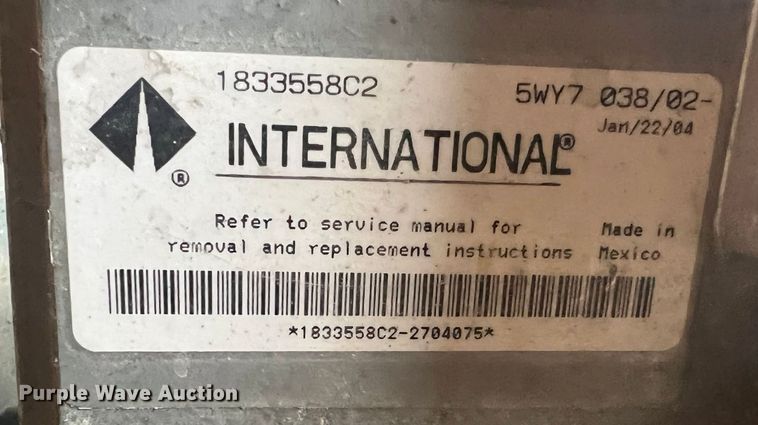 image for item MM9118 International  engine