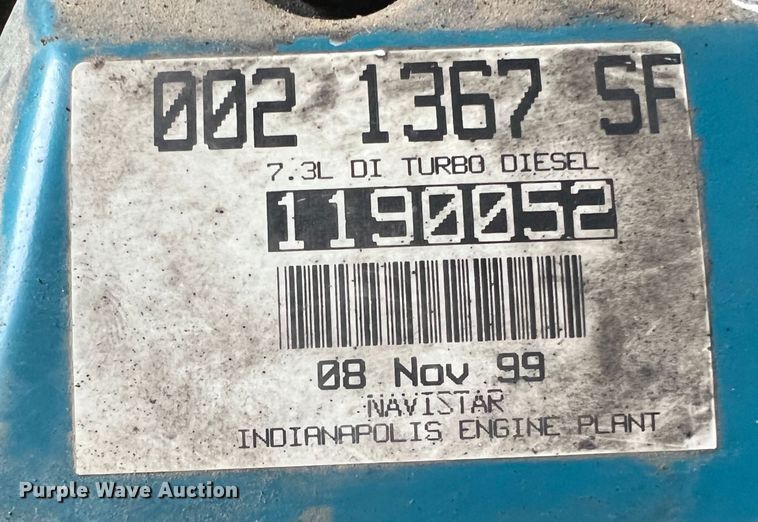 image for item MM9118 International  engine