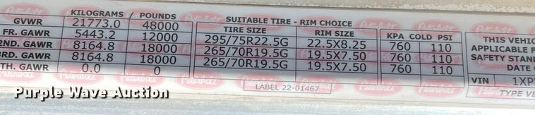 image for item MM9310 2008 Peterbilt 388  semi truck