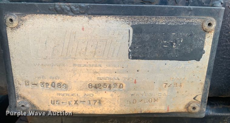 image for item MM9713 1984 Ford LNT8000  roll-off container truck