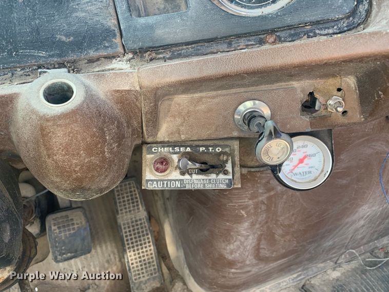 image for item MM9713 1984 Ford LNT8000  roll-off container truck