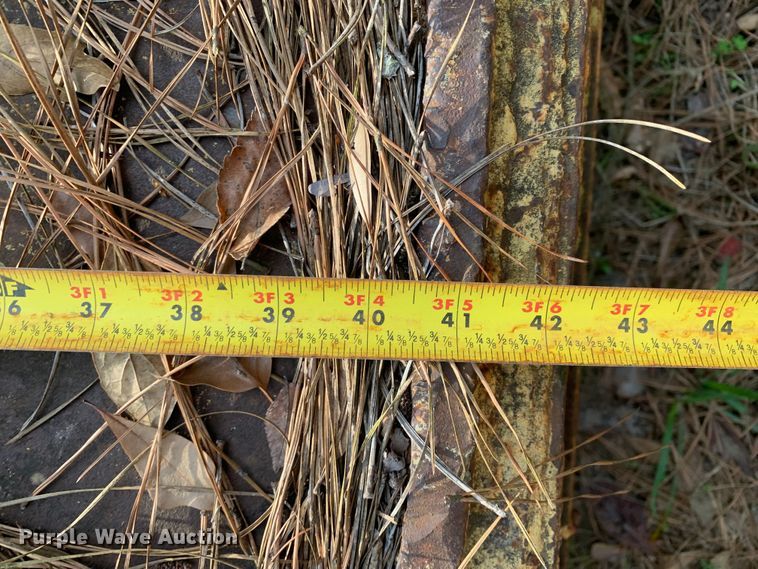 image for item MM9769 1973 Nabors  drop deck equipment trailer