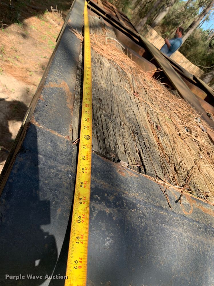 image for item MM9769 1973 Nabors  drop deck equipment trailer