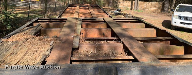 image for item MM9769 1973 Nabors  drop deck equipment trailer