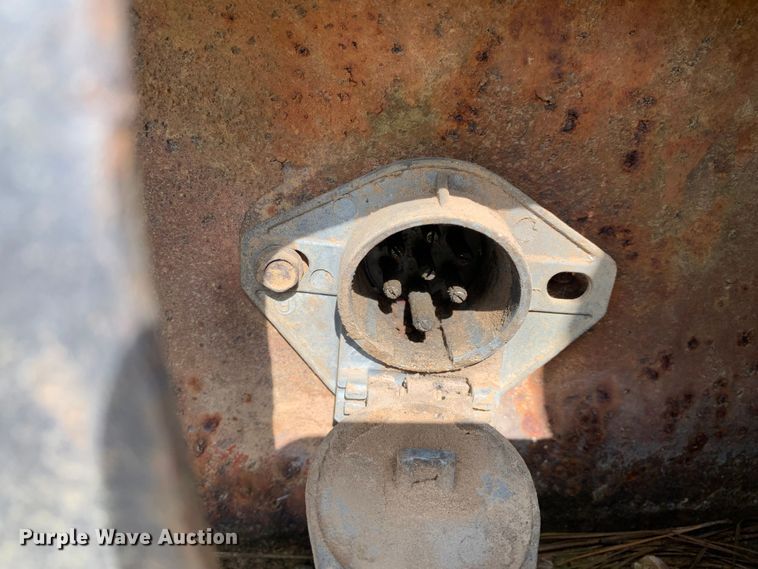 image for item MM9769 1973 Nabors  drop deck equipment trailer