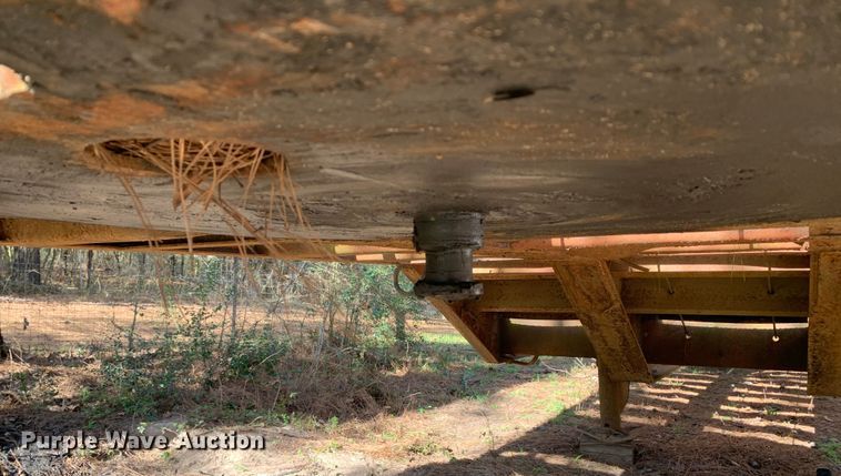 image for item MM9769 1973 Nabors  drop deck equipment trailer