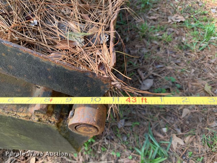 image for item MM9769 1973 Nabors  drop deck equipment trailer