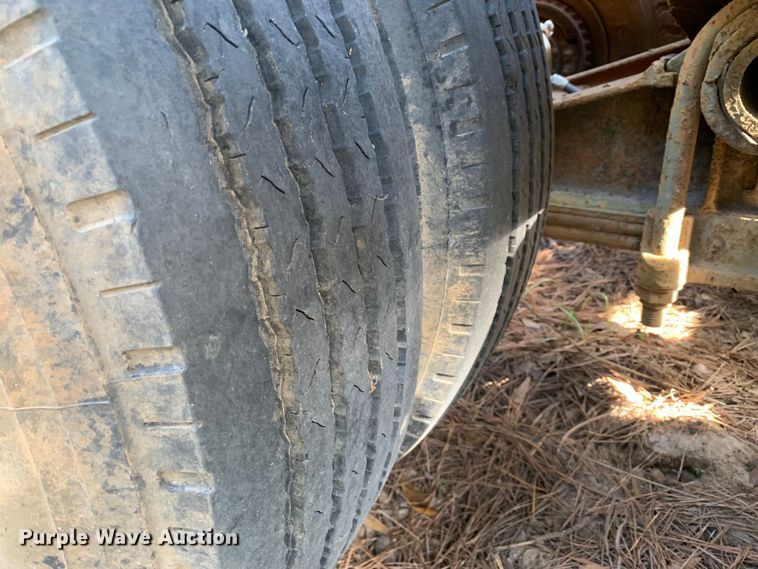 image for item MM9769 1973 Nabors  drop deck equipment trailer