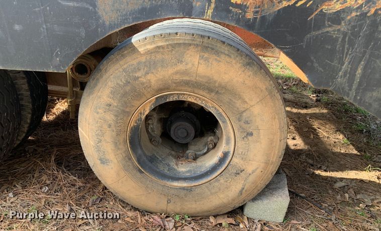 image for item MM9769 1973 Nabors  drop deck equipment trailer