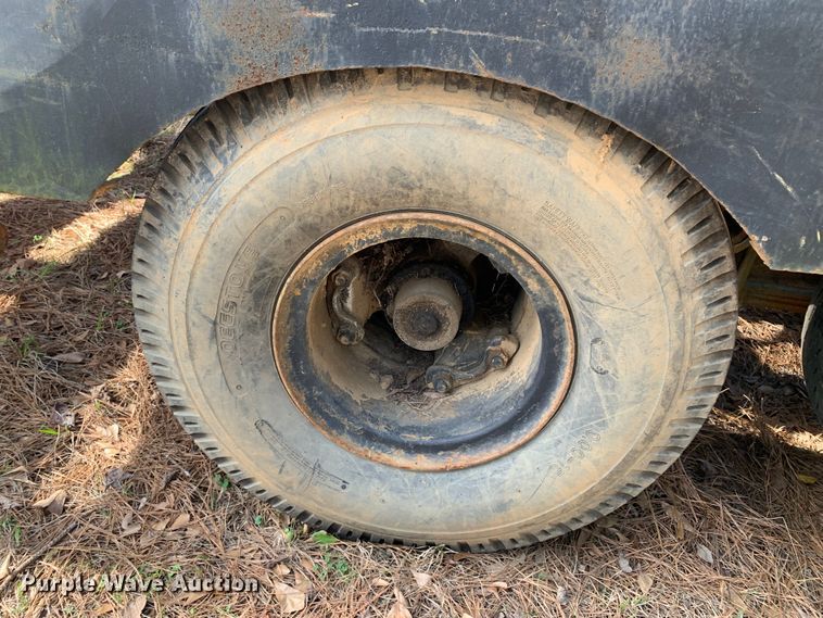 image for item MM9769 1973 Nabors  drop deck equipment trailer