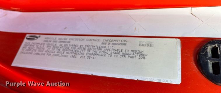 image for item DG5378 2005 Sterling LT7500  dump truck