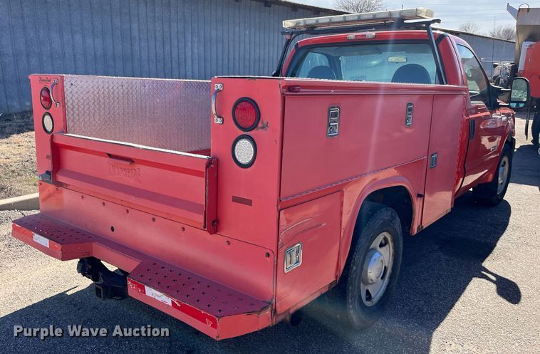 image for item DG5396 2006 Ford F250 Super Duty  utility bed pickup truck