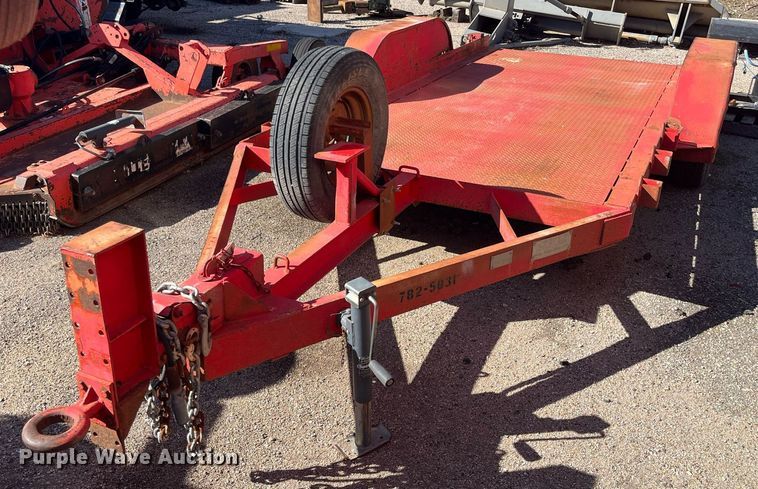 image for item DG5406 1991 JFW F2W  utility trailer