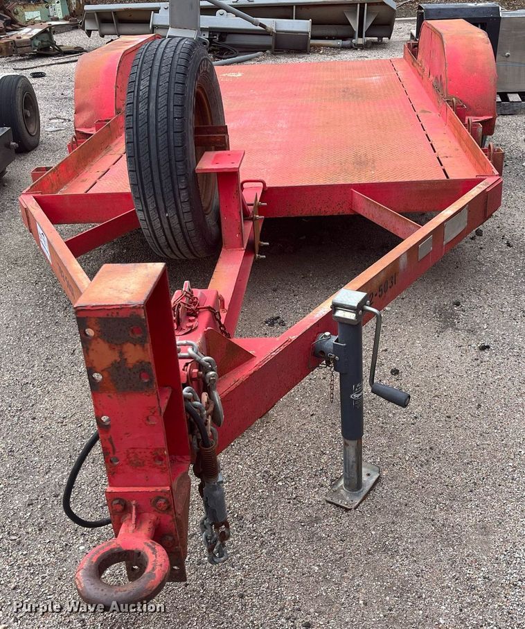 image for item DG5406 1991 JFW F2W  utility trailer