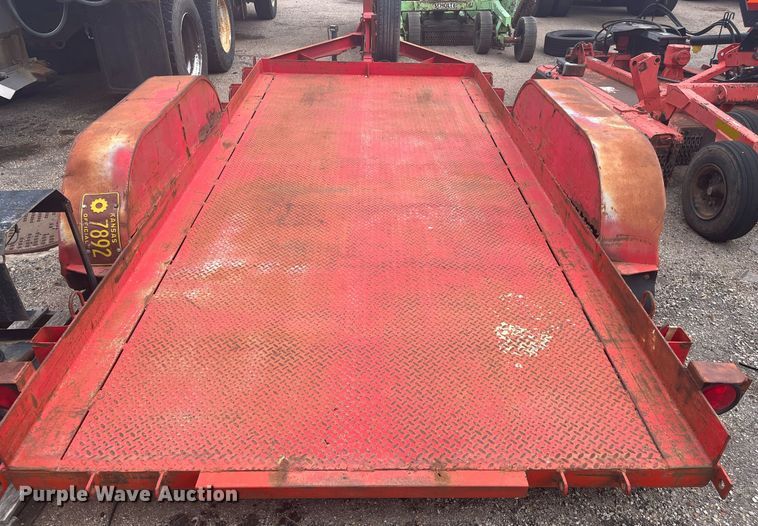 image for item DG5406 1991 JFW F2W  utility trailer