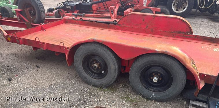 image for item DG5406 1991 JFW F2W  utility trailer