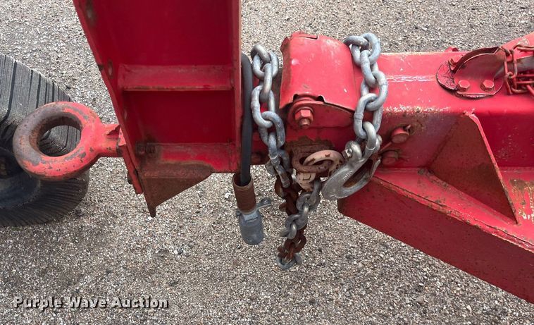 image for item DG5406 1991 JFW F2W  utility trailer