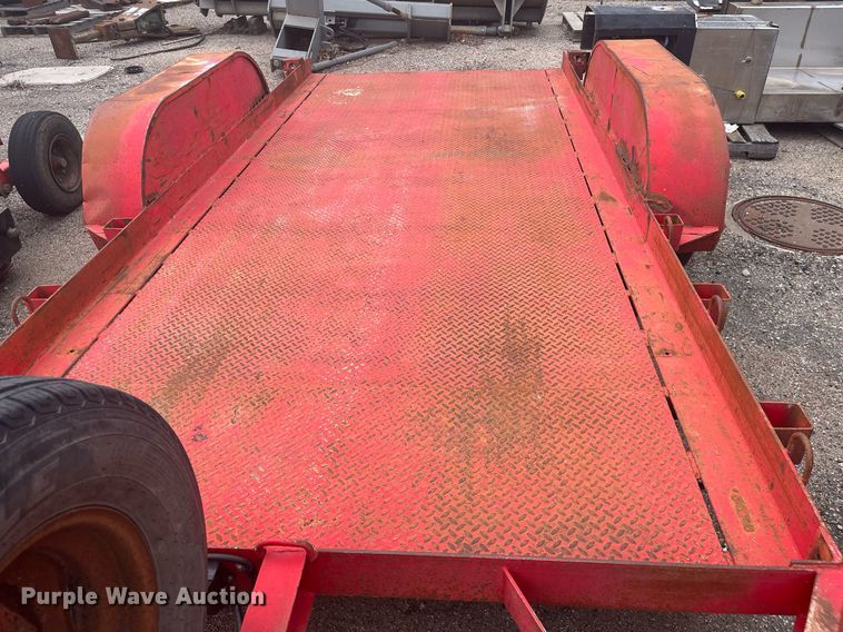 image for item DG5406 1991 JFW F2W  utility trailer