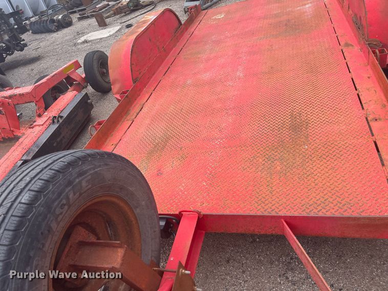 image for item DG5406 1991 JFW F2W  utility trailer