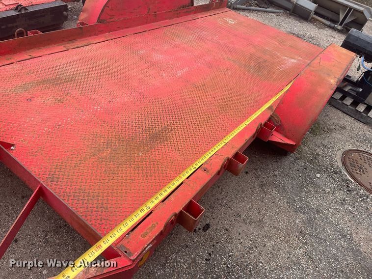 image for item DG5406 1991 JFW F2W  utility trailer