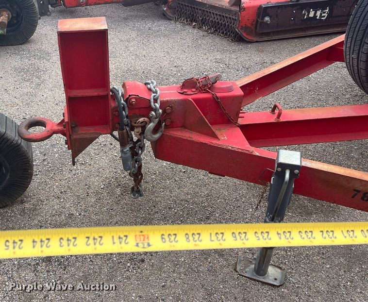 image for item DG5406 1991 JFW F2W  utility trailer