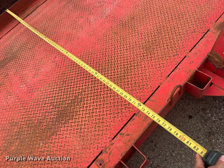 image for item DG5406 1991 JFW F2W  utility trailer