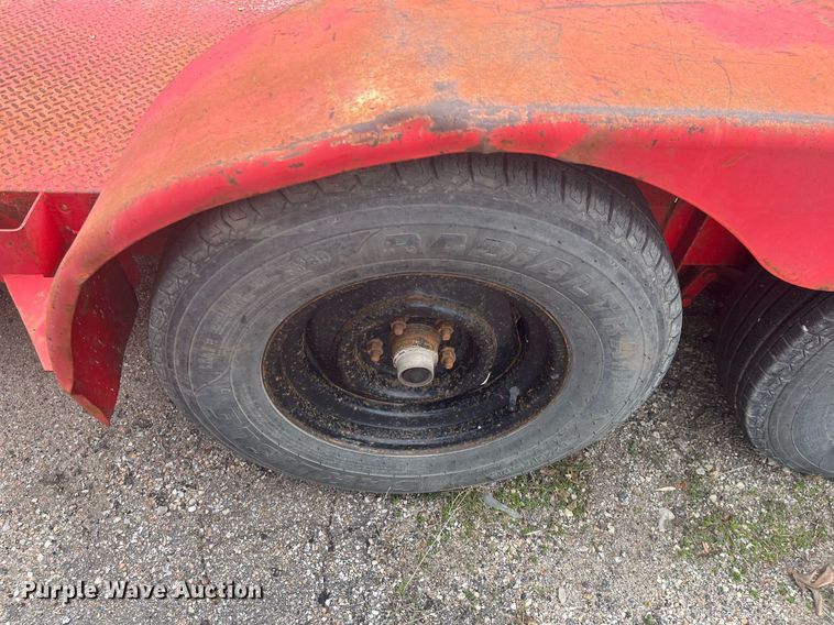 image for item DG5406 1991 JFW F2W  utility trailer