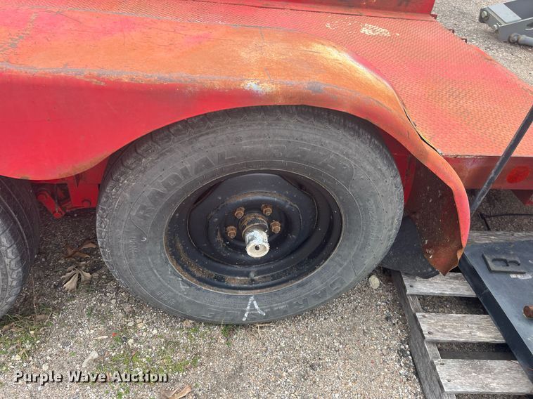 image for item DG5406 1991 JFW F2W  utility trailer