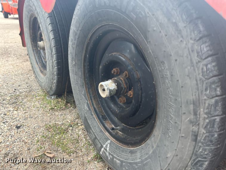 image for item DG5406 1991 JFW F2W  utility trailer