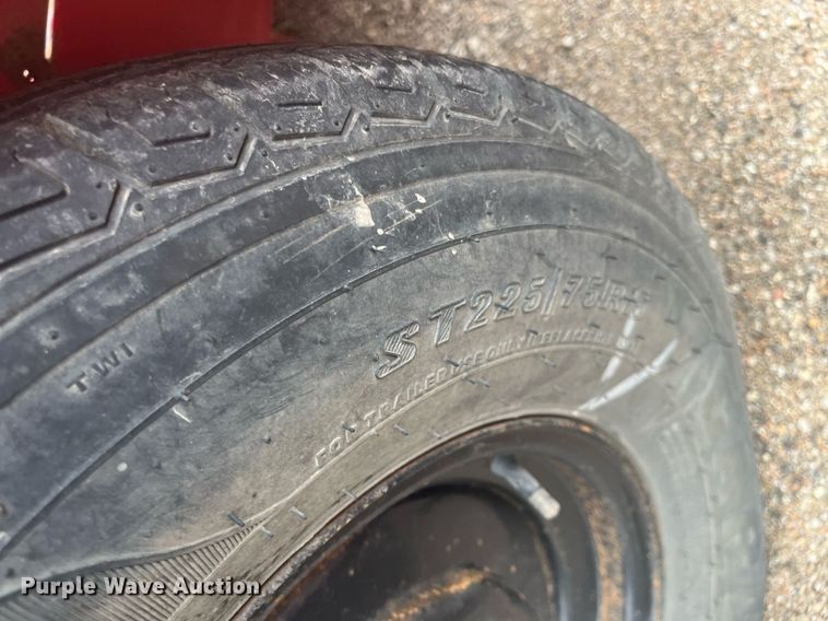 image for item DG5406 1991 JFW F2W  utility trailer