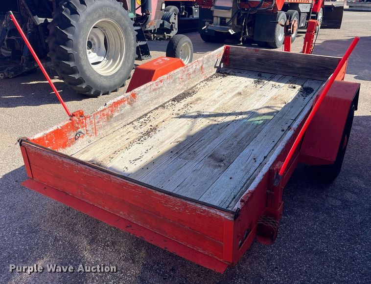 image for item DG5408 1986 JFW B1FB  utility trailer