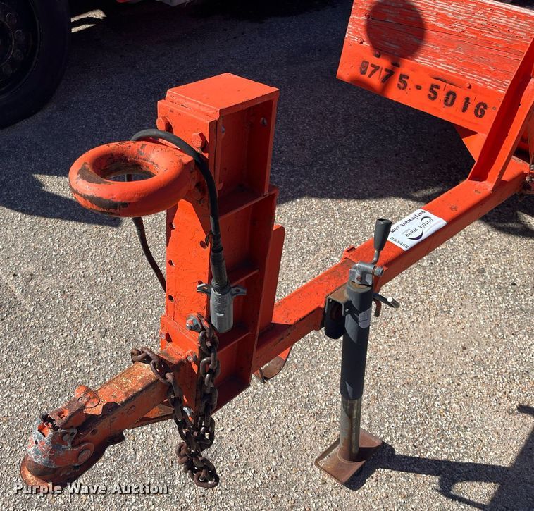 image for item DG5408 1986 JFW B1FB  utility trailer