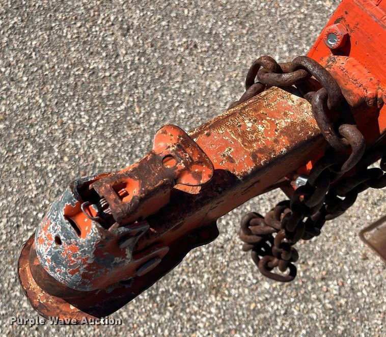 image for item DG5408 1986 JFW B1FB  utility trailer