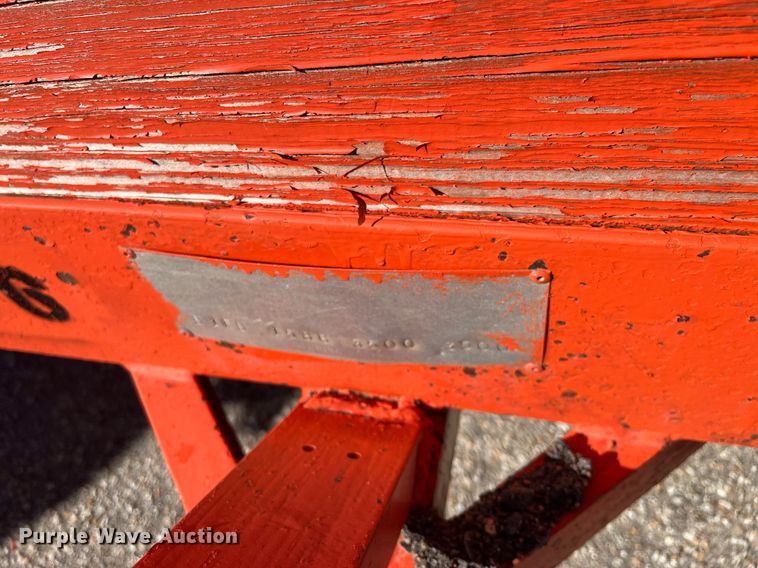 image for item DG5408 1986 JFW B1FB  utility trailer