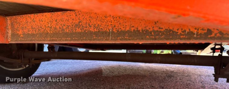 image for item DG5408 1986 JFW B1FB  utility trailer