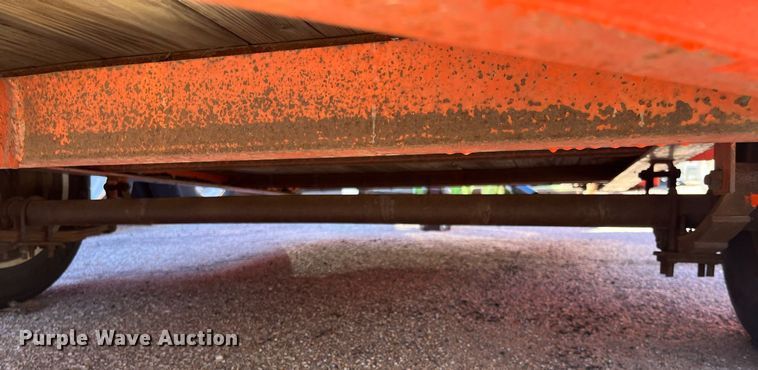 image for item DG5408 1986 JFW B1FB  utility trailer