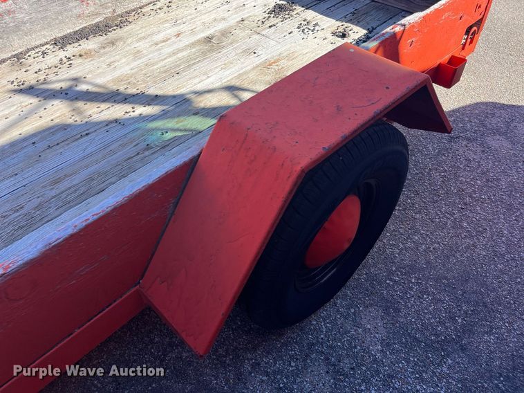 image for item DG5408 1986 JFW B1FB  utility trailer