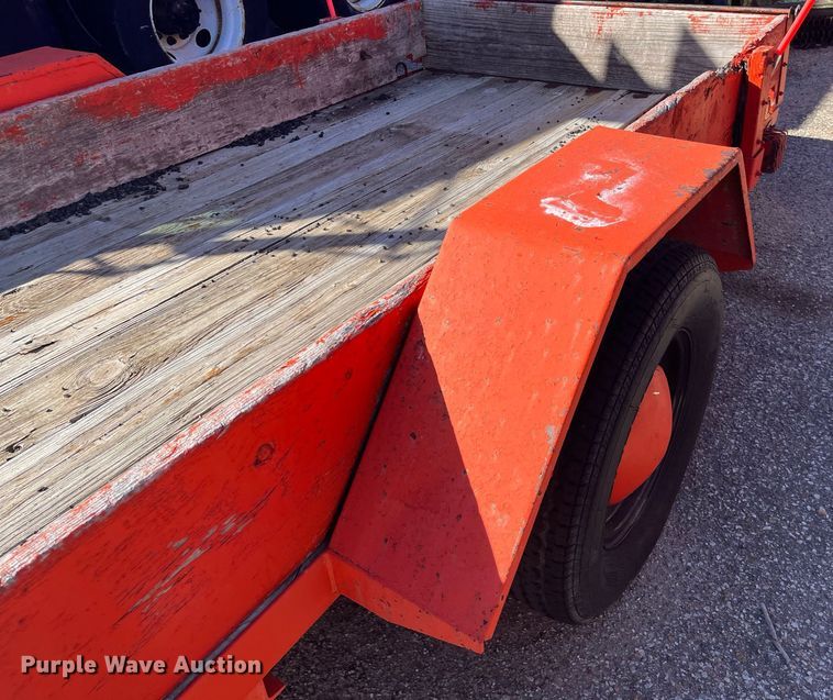 image for item DG5408 1986 JFW B1FB  utility trailer