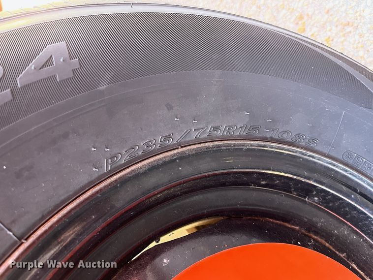 image for item DG5408 1986 JFW B1FB  utility trailer