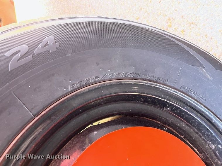 image for item DG5408 1986 JFW B1FB  utility trailer