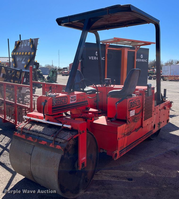 image for item DG5440 1991 Rosco Compac 460  double drum roller