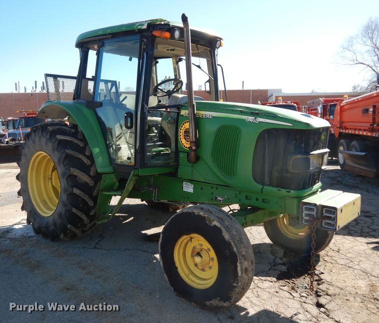 image for item DK7600 2005 John Deere 6415  tractor