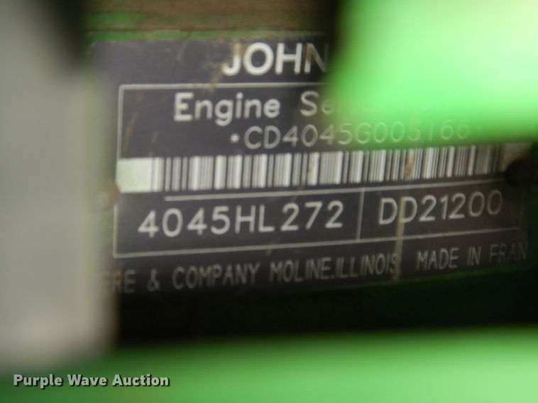 image for item DK7600 2005 John Deere 6415  tractor